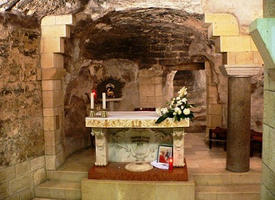 Il Trentino "salva" la grotta dell'Annunciazione di Nazareth