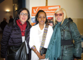 Premio FOCSIV volontaria dell'anno all'eritrea ALGANESC, sostenuta dal CENTRO MISSIONARIO